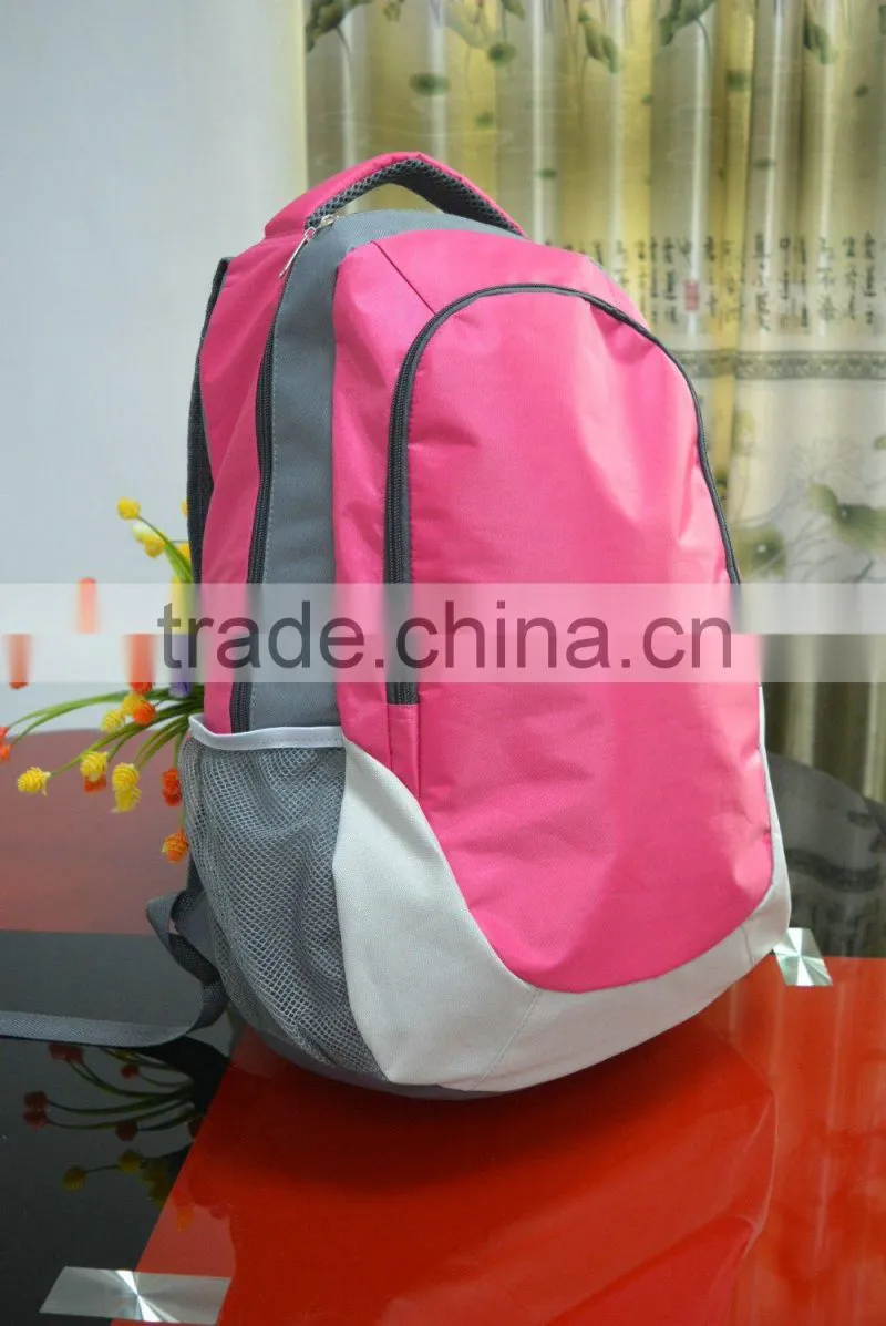 2015 promotional cheap price school backpack, outdoor sport camping climing travel backpack