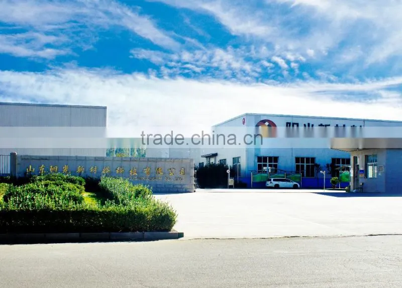 HDPE geocell used for road construction