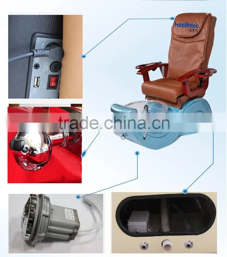 wholesale pedicure chairs pipeless jets water massage spa chair