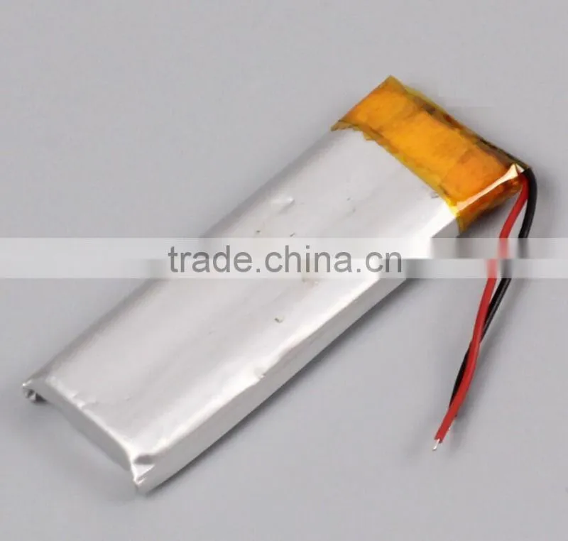 Rechargeable Li-polymer Battery 501646 360mAh 3.7V With Stable PCM for Wireless Bluetooth