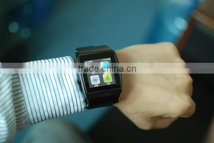 Touch Screen quad band smart Watch Phone with GPS and camera