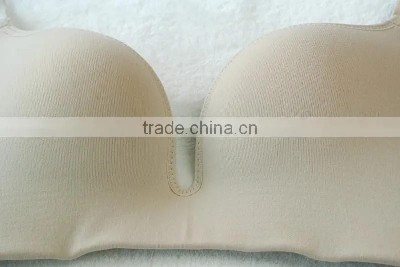 Shantou Underwear Factory Top Quality Women Nude Seamless Sports Bra