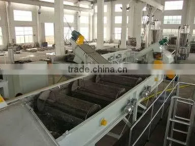 pe film cleaning equipment/pe film pelletizing machine
