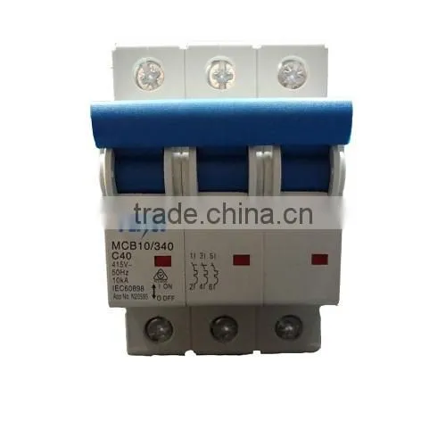 MCB 10KA 3 POLE CIRCUIT BREAKER