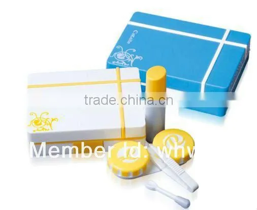 Fashion cute hotsale contact lens clean case