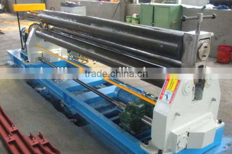 W11 Symmetrical Merchanical 3-roll pipe bending machine 20*2500