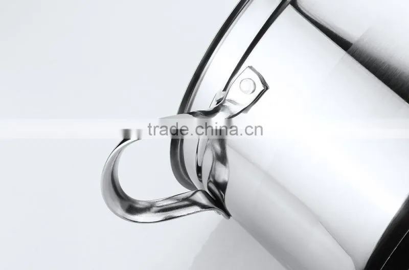 large stainless steel cookware kitchenware houseware stock pot 28cm