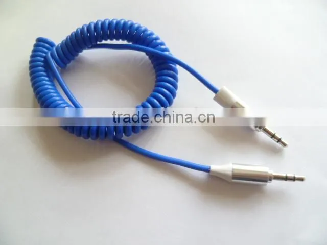 factory wholesale high speed spiral metal shell DC3.5 cable