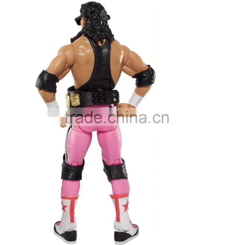 WWE Elite Flashback Hart Foundation Bret Hart Figure