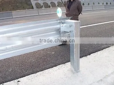Galvanized Highway Guardrail Support SHS Post