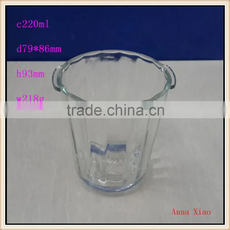 factory direct 220ml 290ml glass lampshades