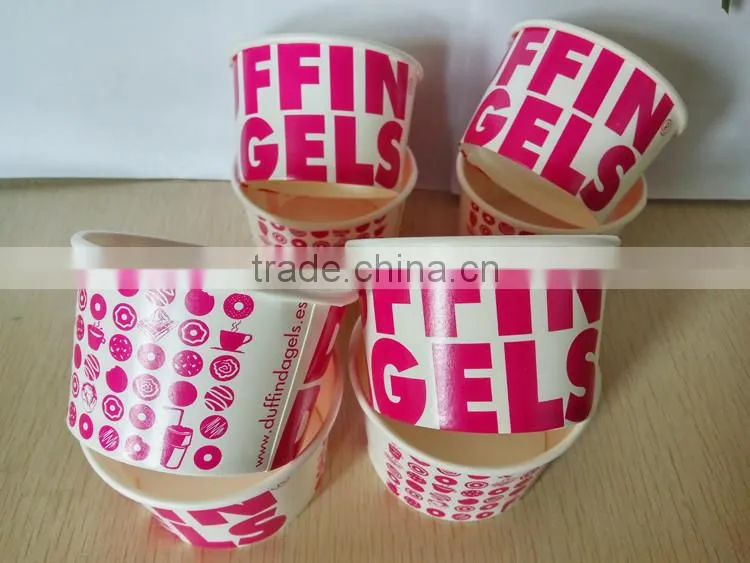 Custom high quality low price food paper ice cream paper tube