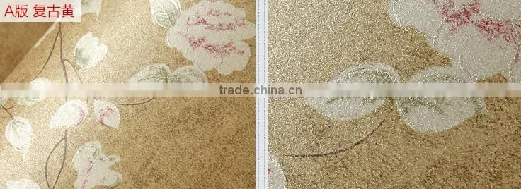 American design flower multicolored decoration home wallpaper