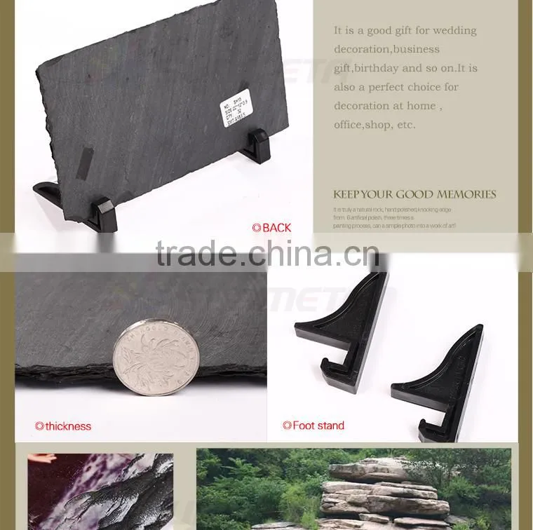 Sunmeta 3D heat press transfer sublimation rock photo SH15 22*12cm