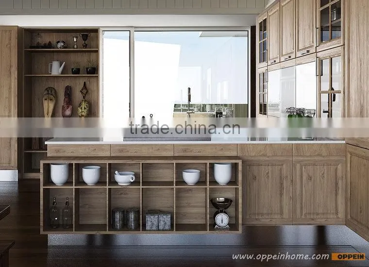 Custom Modern PVC Wooden Kitchen Furniture