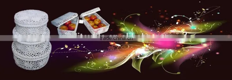 Exquisite handmade cotton candy dishes