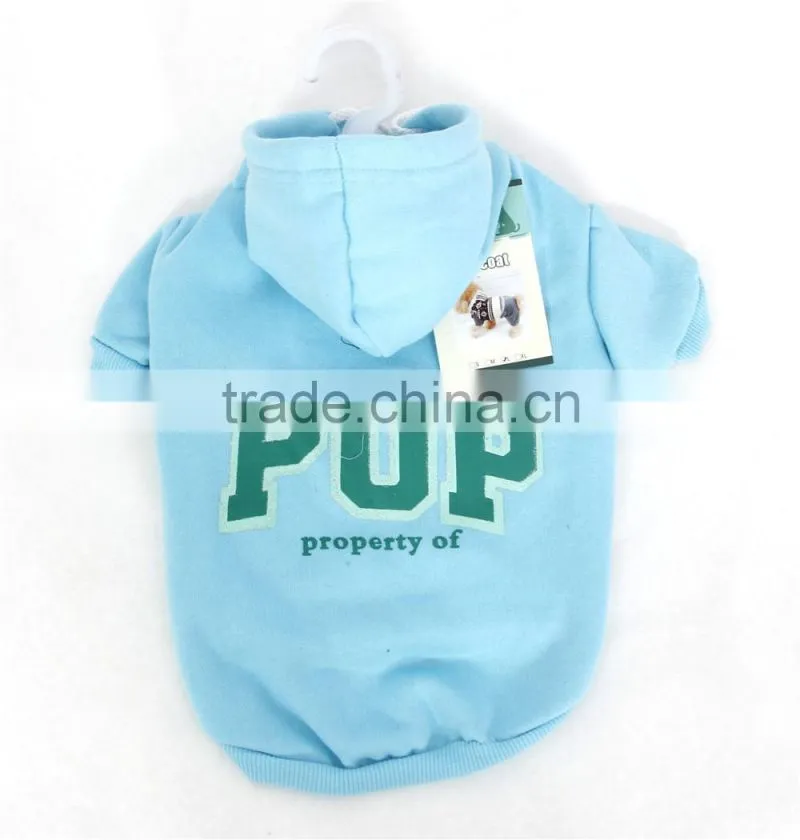 wholesale Pet Puppy Coat Hoodie T-Shirt small dog clothes made in china