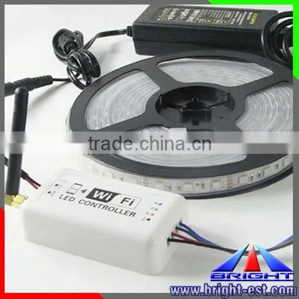 DC12-24V zigbee led controller,wireless wifi RGB controller, Smartphone remote comtroller