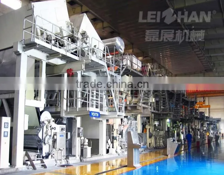Fluting paper production line single face corrugated machine