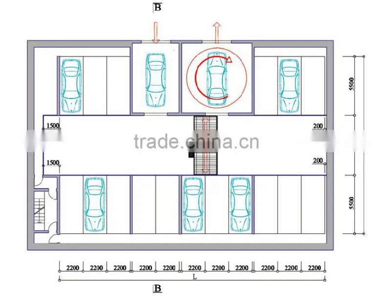 PXD robot self service advanced car parking lot