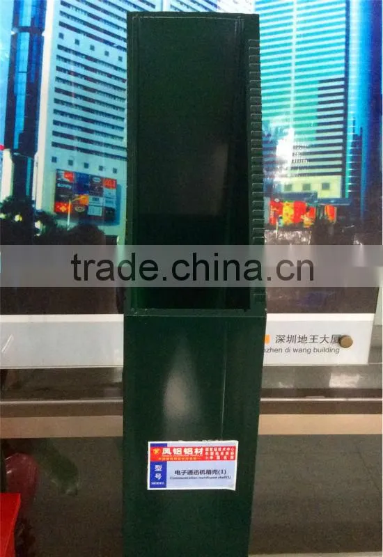 aluminum powder coated profile for industry