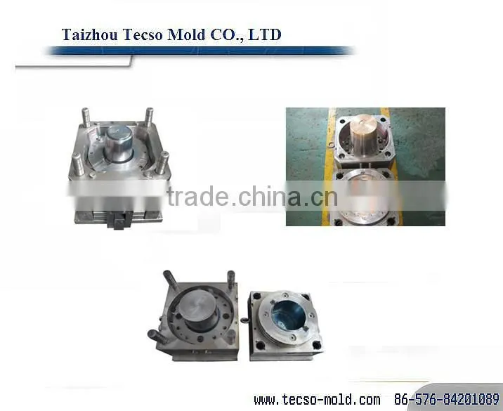 OEM red water bucket plastic injection mould factory