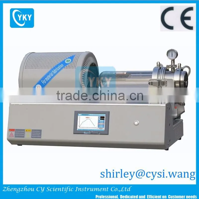 1200C sliding solar RTP tube furnace for graphene in lab ALD & PECVD Combination Tube Furnace System