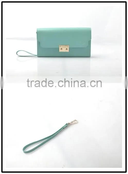 Hot selling Italy leather women wallet with card holder passport cover leather