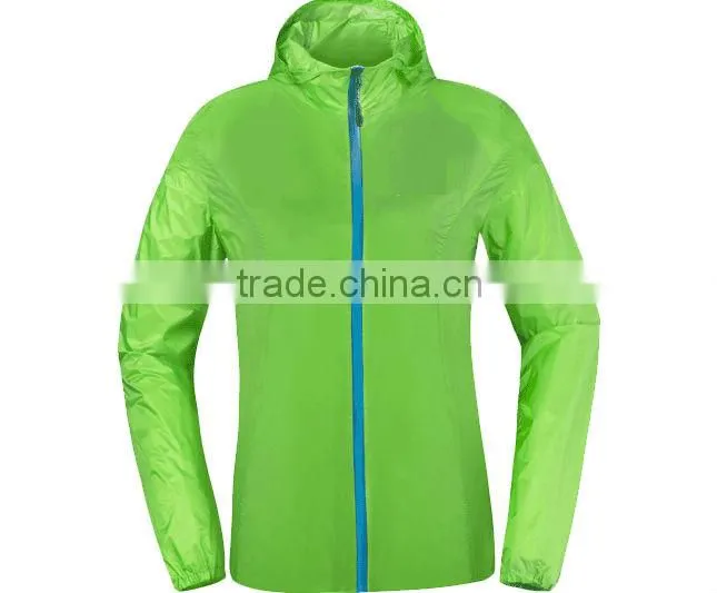 lightweight waterproof women hoodie jacket
