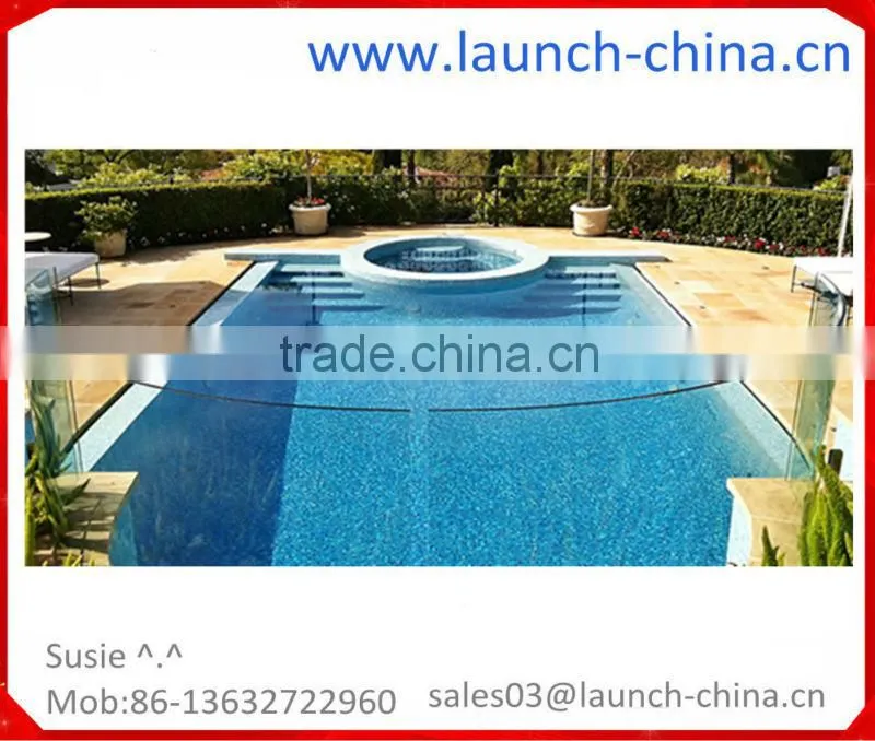 12mm clear tempered glass for swimming pool