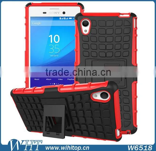 Slim Armor Case for Xperia M4 Aqua, Shockproof Silicone Case for Xperia M4 Aqua