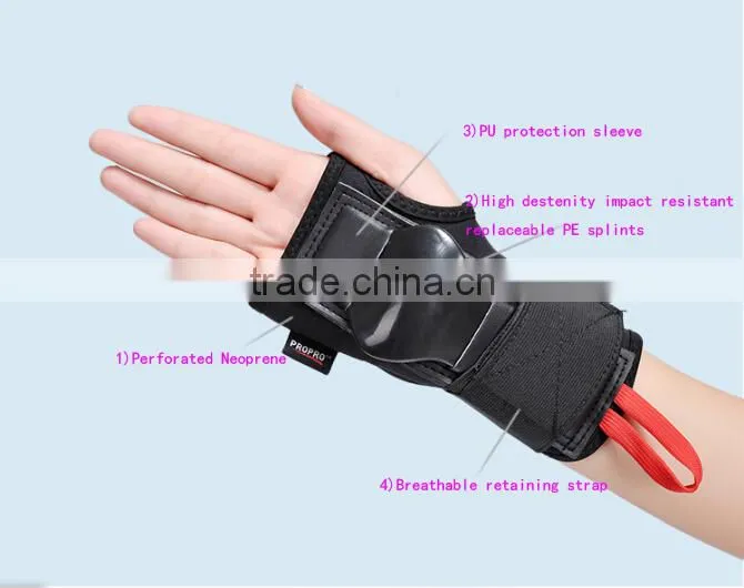 Protective Safety Gear Wrist Support For Extreme Sports