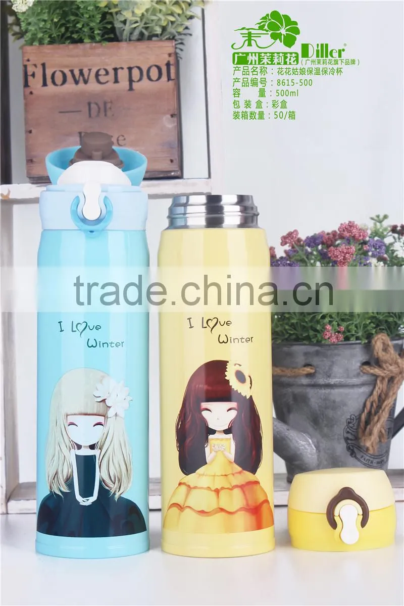 wholesale high quality bevarage bottle stainless steel water bottle