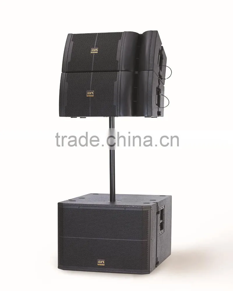 Single 10" 600W speaker design tw audio line array speaker box