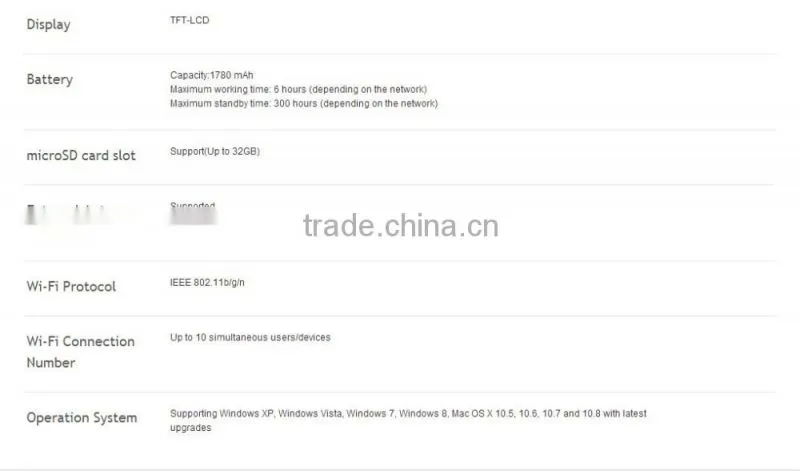 Huawei E5372t LTE FDD900/1800/2100/2600Mhz 3560Mah pocket wifi router Modem