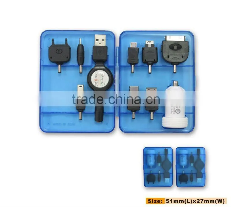 12V 1000mA Mini USB car charger for mobile tellphone iphone, ipad,psp,blackberry