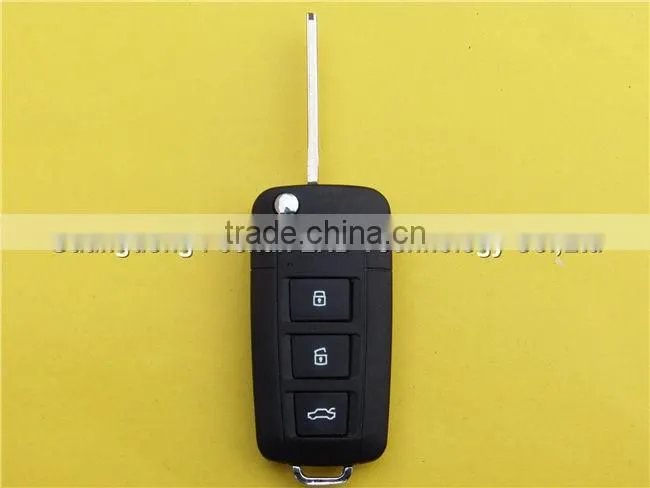 Toyota 09 Camry 3 buttons modified flip key remote blank key