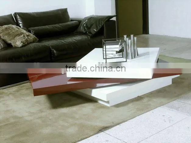 Modern wood coffee table (T-54B)