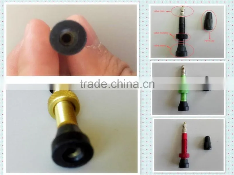 presta valve 36mm black tubeless tyre valve bike bicycle tyre valve