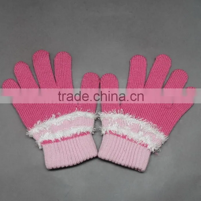 CUSTOM KNITTED GLOVES WITHOUT FINGERS