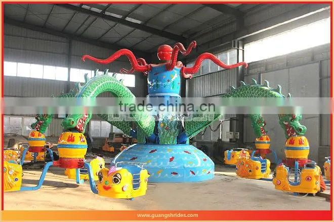 HOT! hot selling!! big octopus outdoor amusement park rides for sale