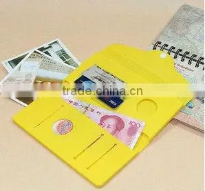 2013 fashion women's Silicone wallet