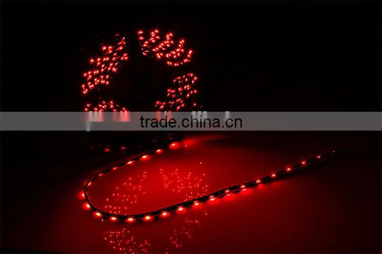 New Products 335 LED Strip Black Side Emitting LED Flexible Strips Lights Waterproof 12V Lights For Home