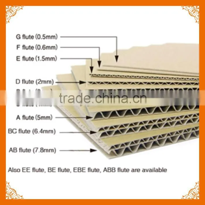 white paper corrugated box display