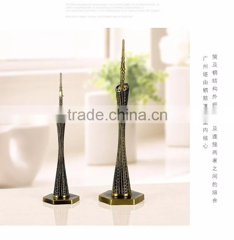 Promotion gift China guangzhou tower canton fair tower buliding