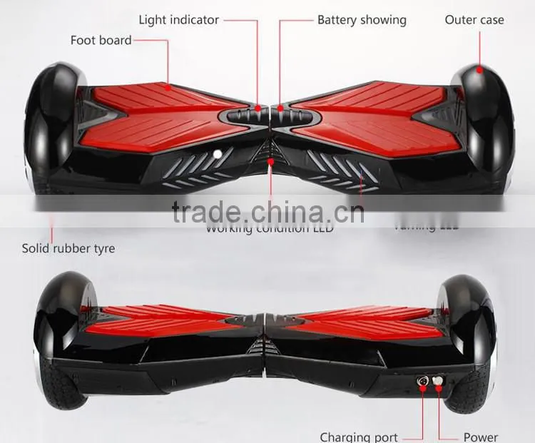 dropshipping lowest price remote control 2 wheels self balancing hoverboard scooter
