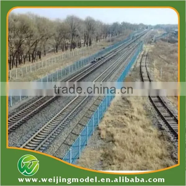 new model HO plastic cheap garden fence for architecture model train