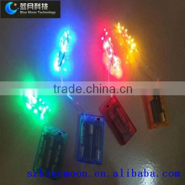 China supplier battery light with timer for christmas decoration
