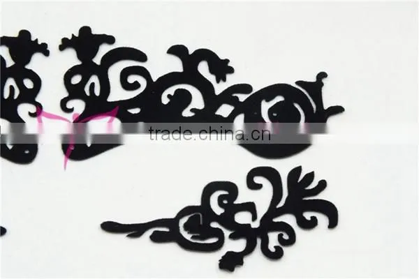 Amazing eye mask sticker in body art