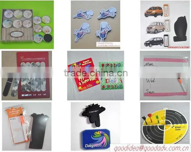 Color printing memo pad custom design magnetic memo pad